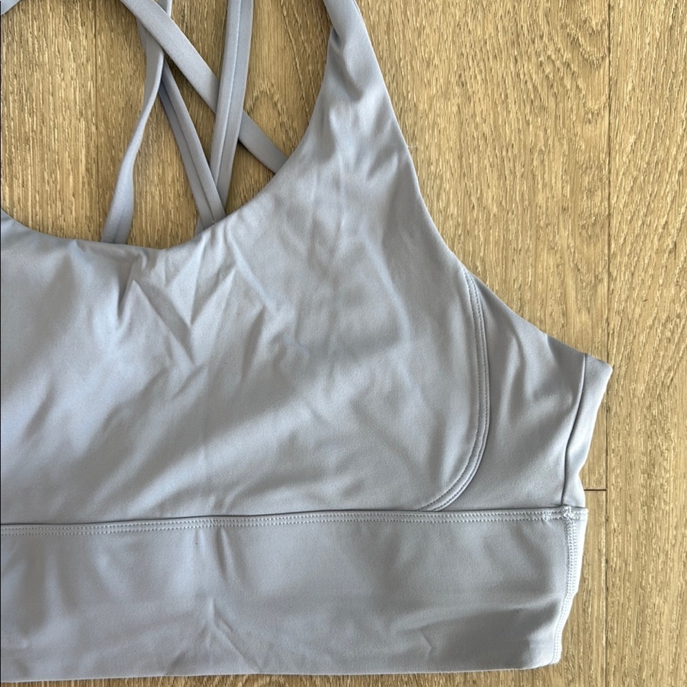 TALA Skinluxe Tank Sports Bra in blue Size Large - Picture 6 of 6